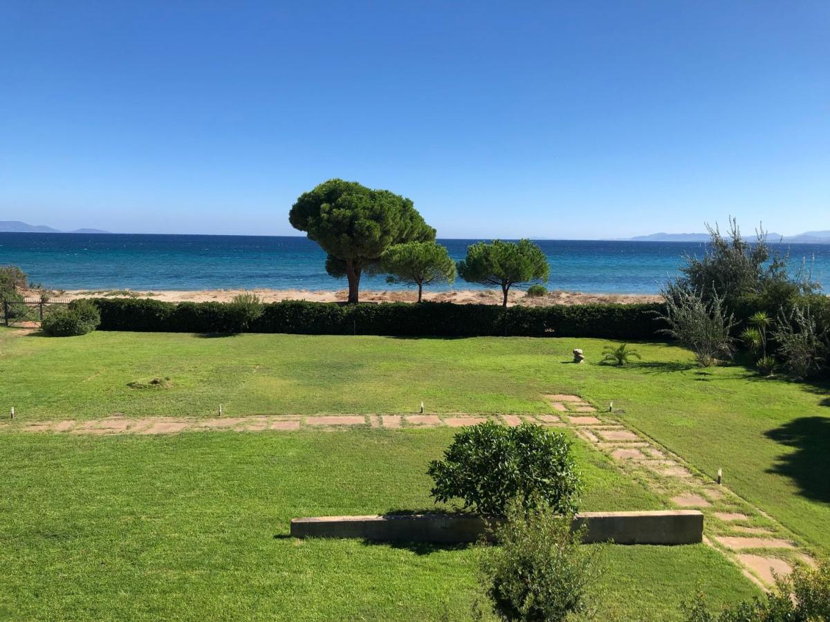 Beachfront Villa Hoopoe Schinias, Marathon Exterior foto